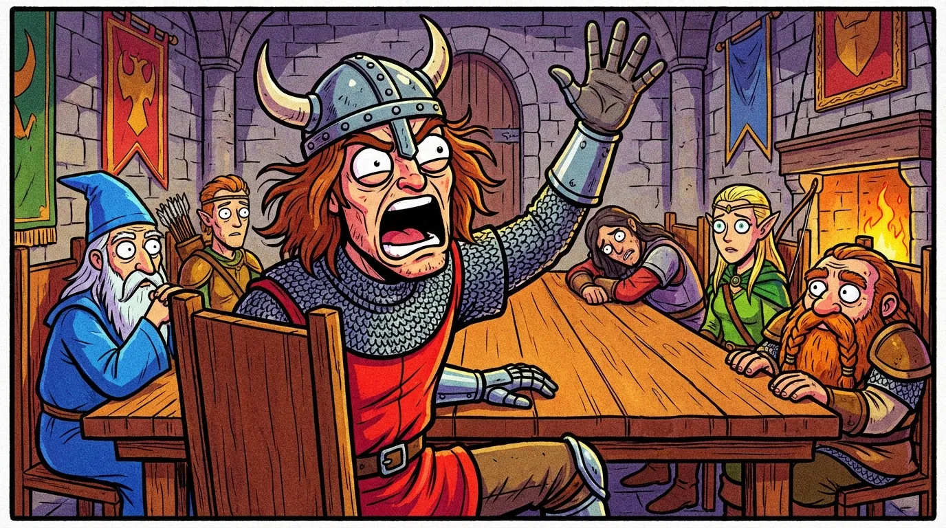 The original One Does Not Simply meme — Sean Bean as Boromir at the Council of Elrond, hand raised in his iconic gesture