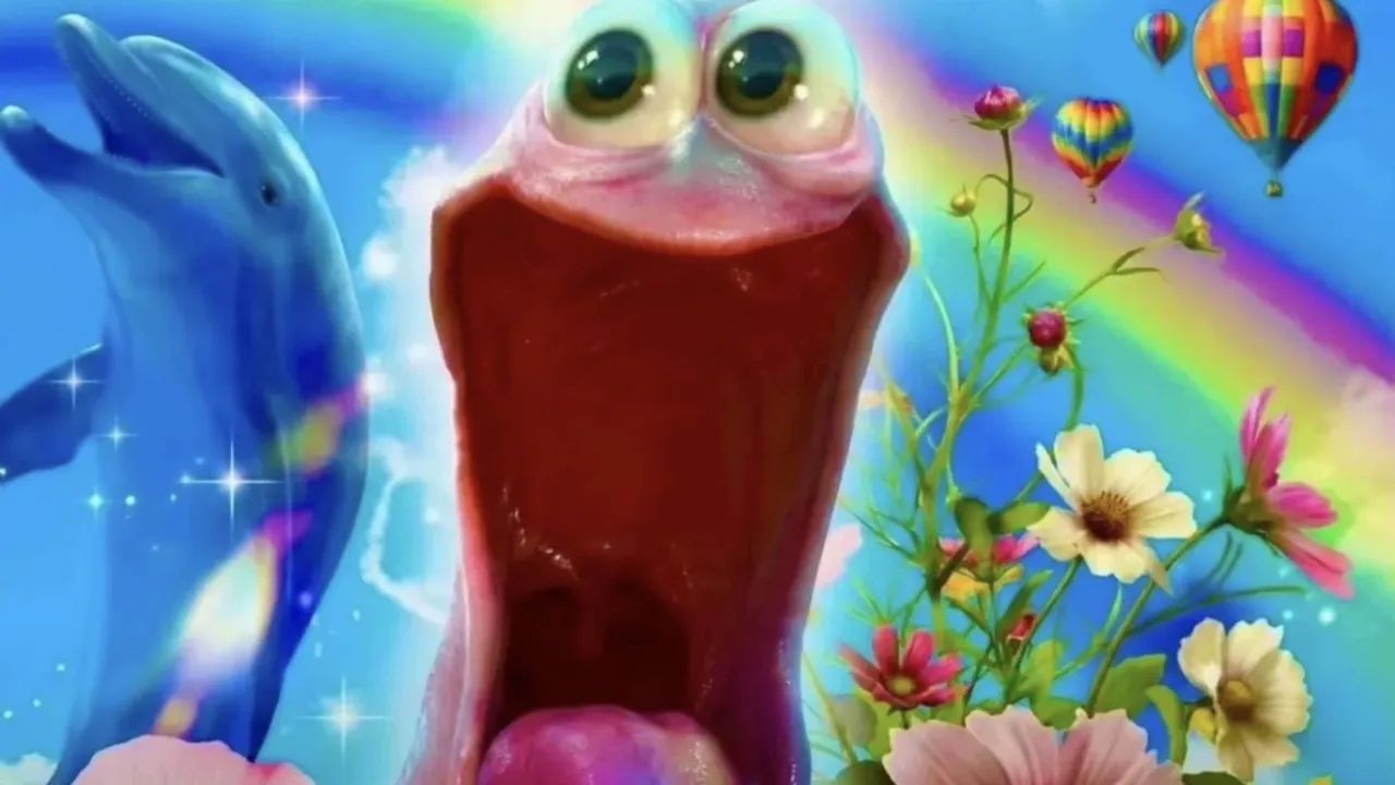 Jools Lebron in her original Very Demure Very Mindful TikTok video, showing off her subtle workplace makeup look that launched a global trend